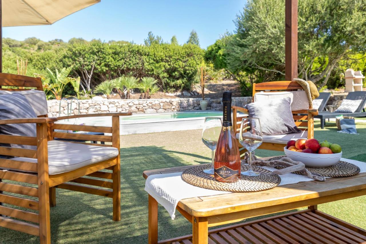 Villa Pedra Alghero - Appartamento In Villa Con Piscina エクステリア 写真